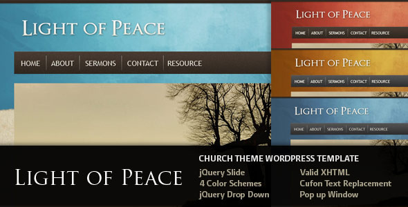 WordPress church themes