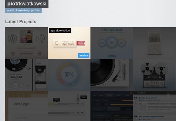 Piotr Kwiatkowski website designer