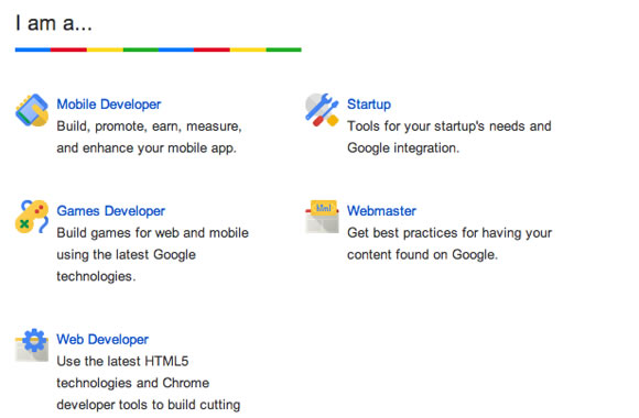 Google Web Tools products and online tools