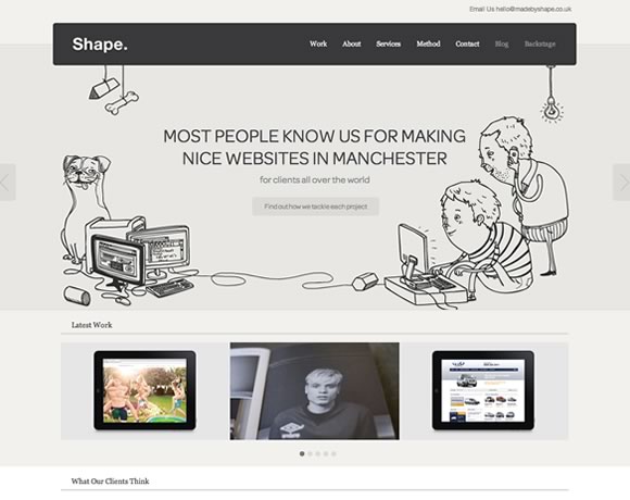 23 Great Examples of Illustrated Elements in Web Design 23 Great Examples of Illustrated Elements in Web Design