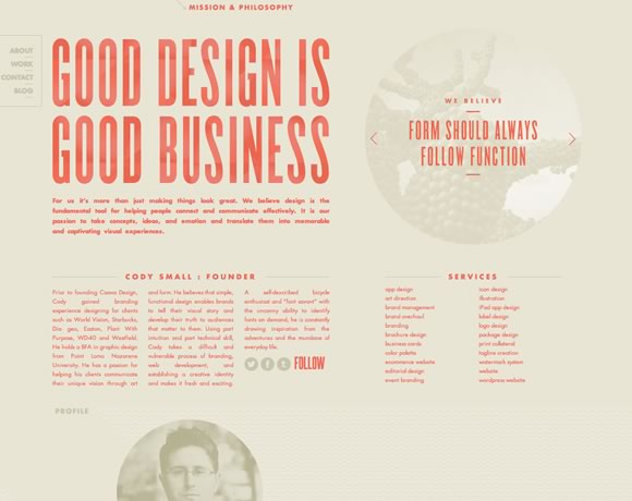 21 Web Designs that take Advantage of Typography Power 21 Web Designs that take Advantage of Typography Power