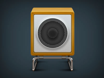 musical speakers icon app mobile iPhone iOS