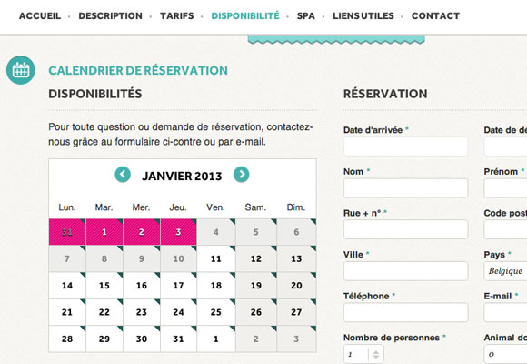 basic website layout beige tan traveling