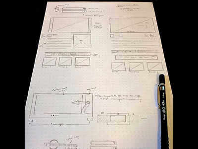 Inspiring Wireframe Sketches Inspiring Wireframe Sketches