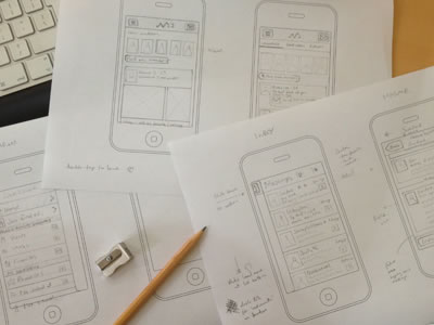 Inspiring Wireframe Sketches Inspiring Wireframe Sketches