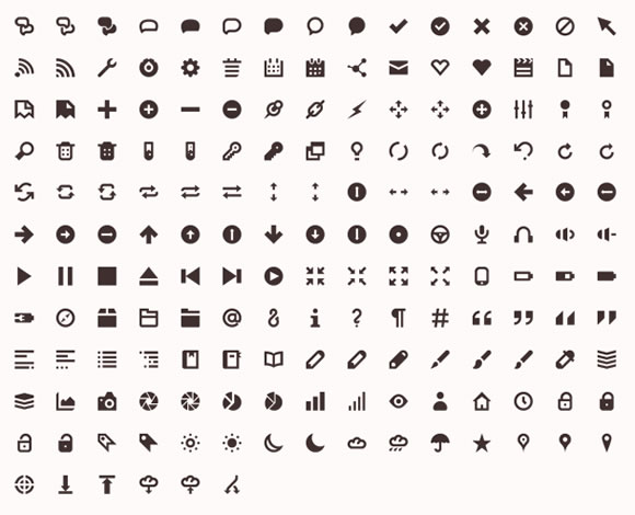 10 Super Useful Free Icon Font Sets