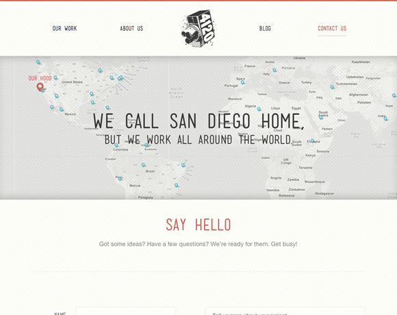 21 Inspiring examples of Contact Pages and Forms 21 Inspiring examples of Contact Pages and Forms