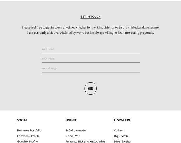 21 Inspiring examples of Contact Pages and Forms 21 Inspiring examples of Contact Pages and Forms