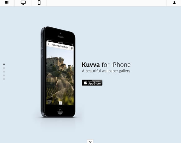 21 Beautiful iPhone App Websites