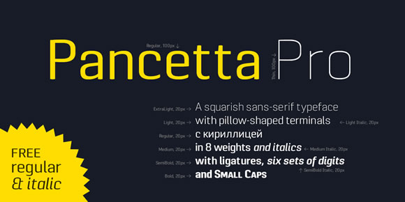 6 Free Fonts for your Projects 6 Free Fonts for your Projects