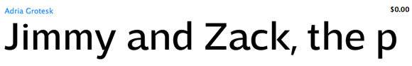 6 Free Fonts for your Projects 6 Free Fonts for your Projects