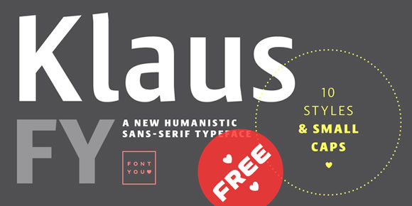 6 Free Fonts for your Projects 6 Free Fonts for your Projects