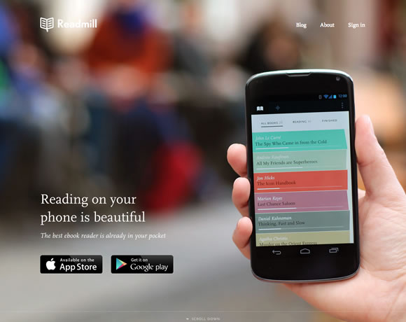 13 Beautiful Mobile Apps Websites