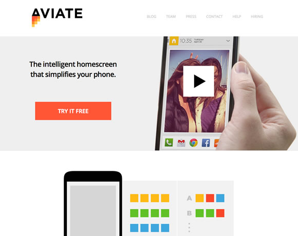 13 Beautiful Mobile Apps Websites