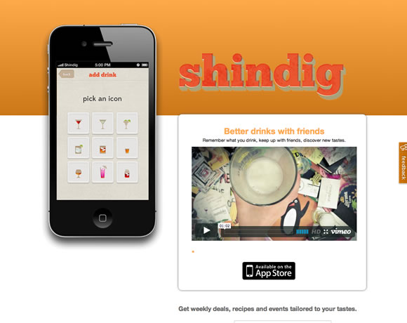 13 Beautiful Mobile Apps Websites