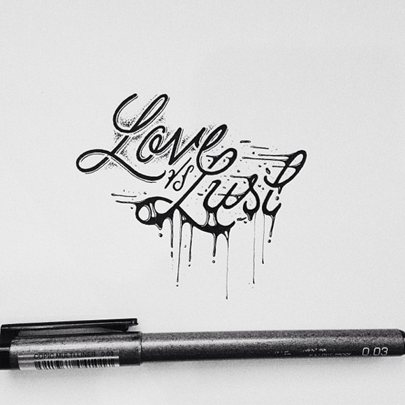 20 Amazing Examples of Typography Sketches for Your Inspiration