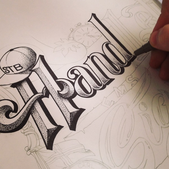 20 Amazing Examples of Typography Sketches for Your Inspiration