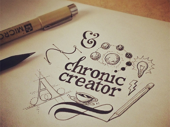 20 Amazing Examples of Typography Sketches for Your Inspiration