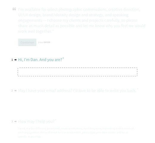 Examples of Well Designed Contact Pages