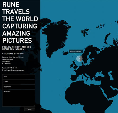 Examples of Well Designed Contact Pages