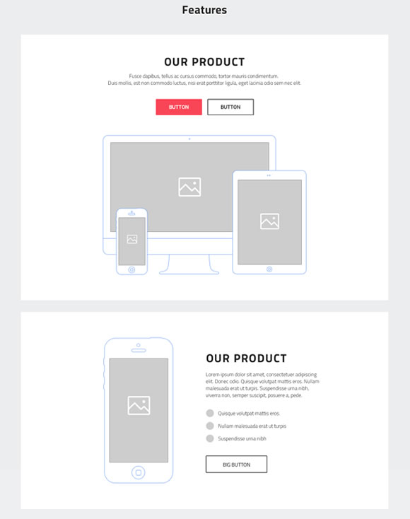 Ui Wireframe Kit