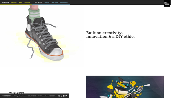 寻找灵感设计：25个最有创意的设计师们的网站