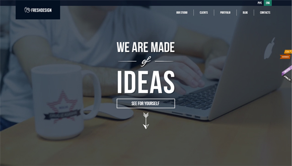 30 Web & Graphic Design Studio Websites for Your Inspiration