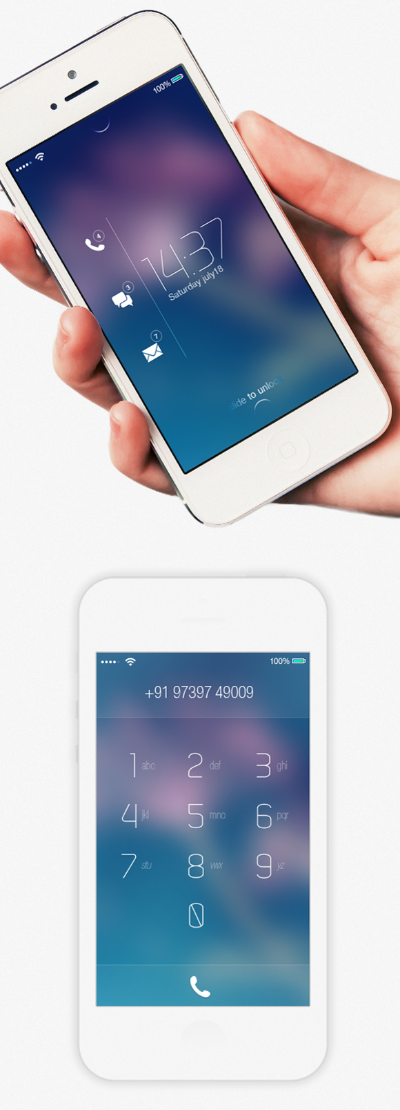 15 iOS 8 Design Concepts for Your Inspiration