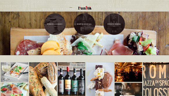 30 Tasty Websites of Cafes and Restaurants