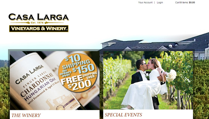 casa larga vineyards winery website