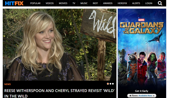 Online Magazine Website Layouts for Design Inspiration 17 hitfix homepage layout design website Online Magazine Website Layouts for Design Inspiration