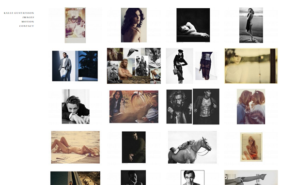 分享30个打动你的摄影师作品集网站