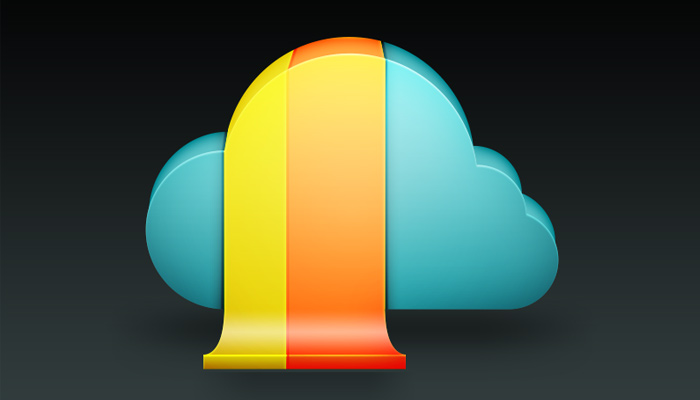 generic colorful cloud weather icon