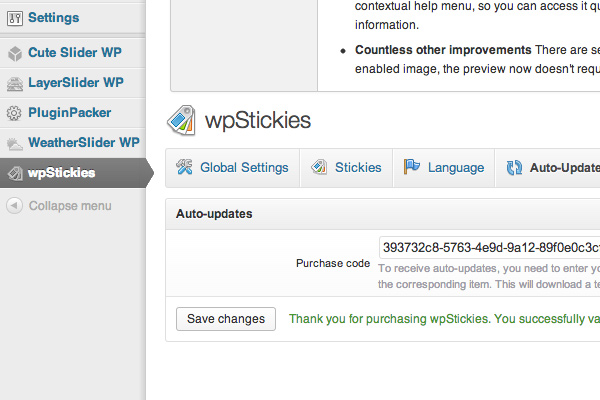 wordpress stickies premium plugin image tagging