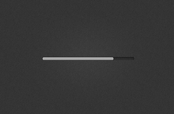 grey freebie psd loading bar