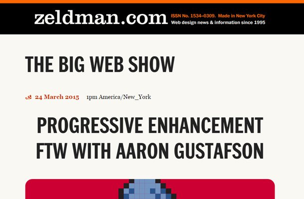 zeldman big web show podcast