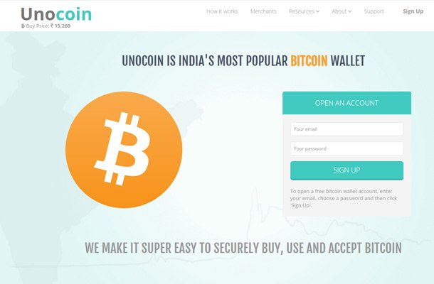 unocoin india bitcoin wallet