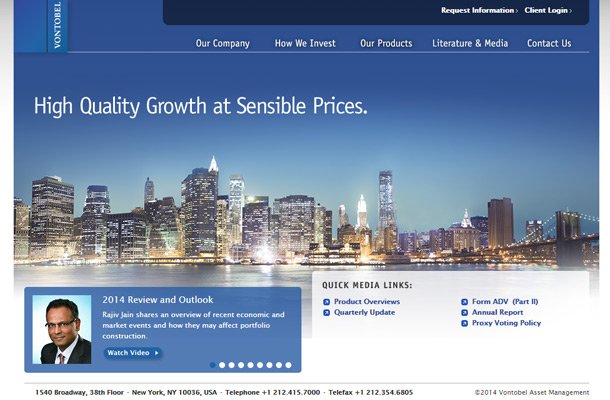 vontobel asset management homepage