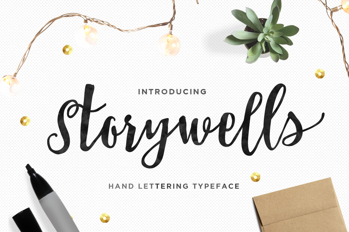 Storywells typeface