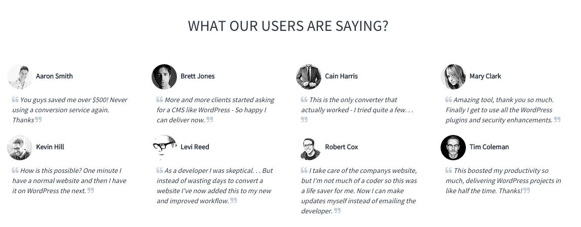 HTML-to-Wordpress-Tool-Testimonials