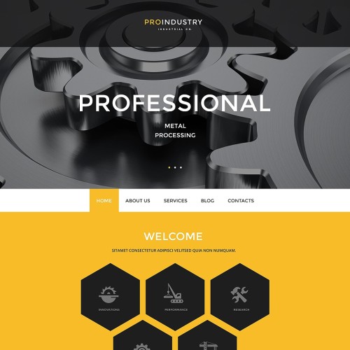 7-industrial-psd-template