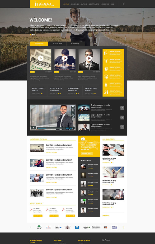 10 business and consulting wordpress theme