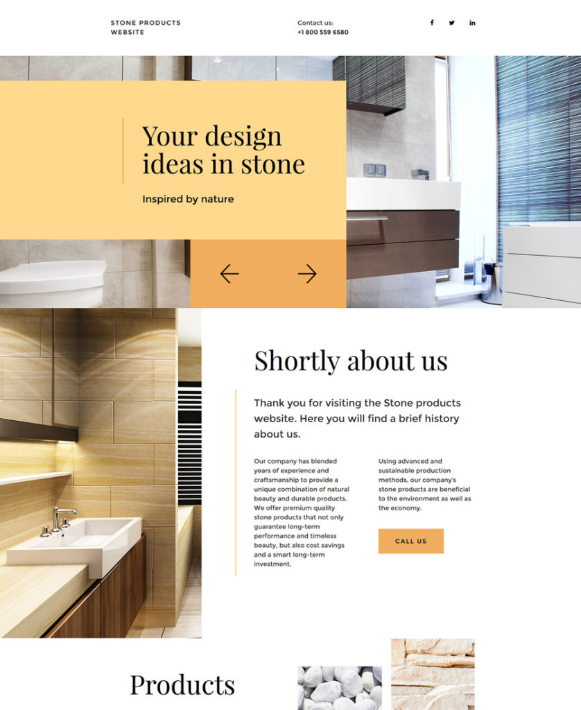 one of the most stylish landing page templates