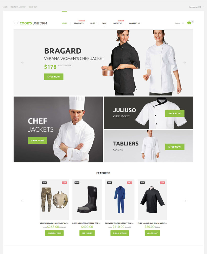 26-uniform-store shopify theme