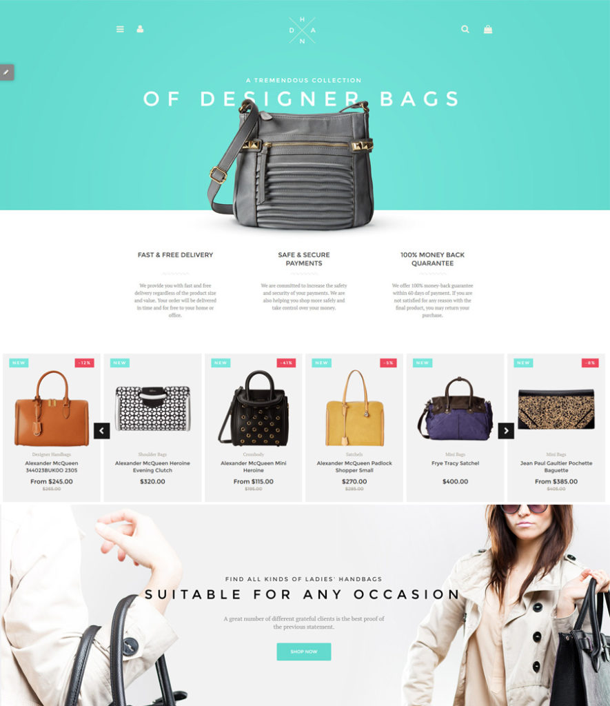 5-handbag-boutique shopify theme