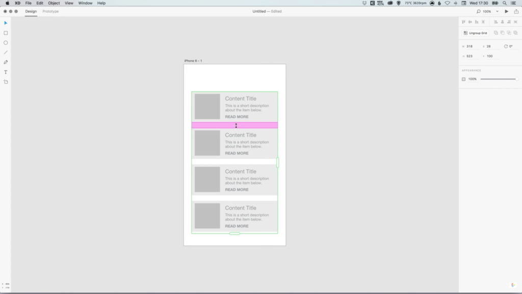 How To Use The Repeat Grid Tool In Adobe XD Webmasters Gallery