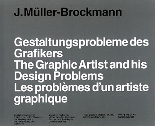 The Graphic Artist and His Design Problems