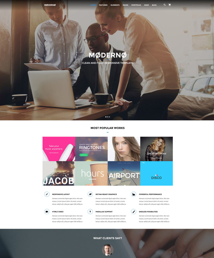 marketing-agency - one of the best multipurpose website templates
