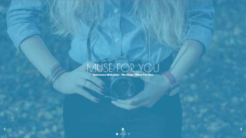 Muse For You - Fullscreen Slideshow Cover Widget - Adobe Muse CC