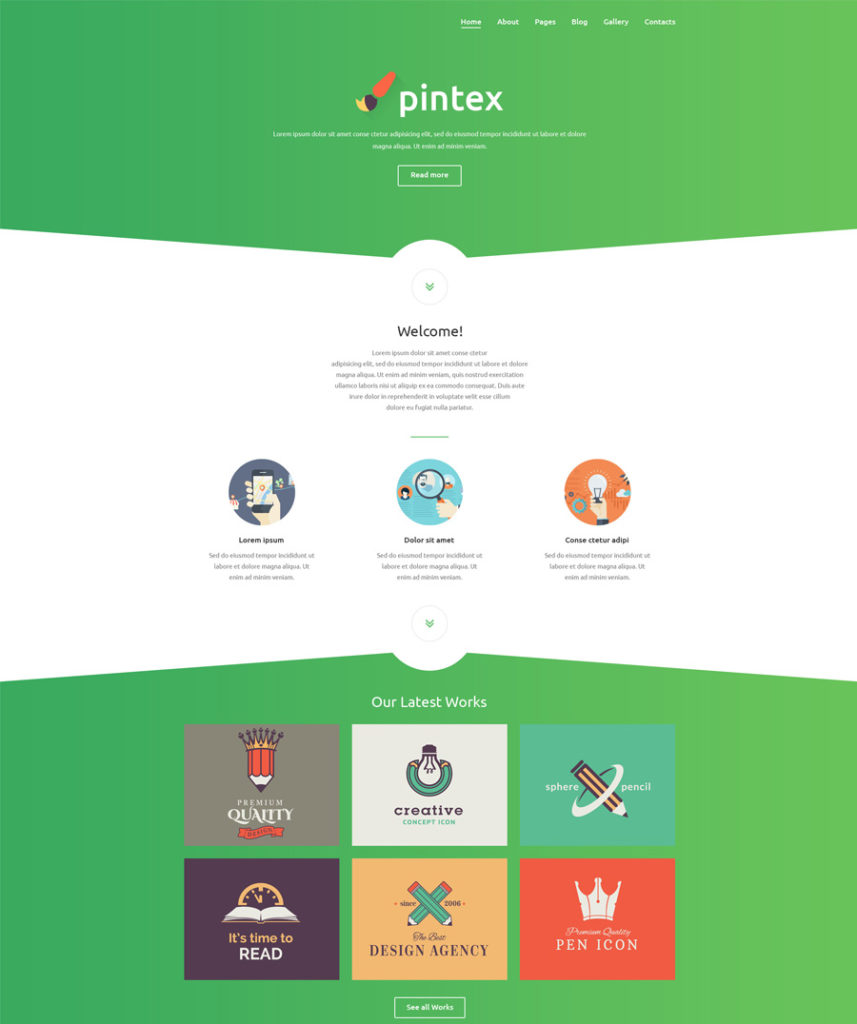 pintex - one of the best multipurpose Joomla templates